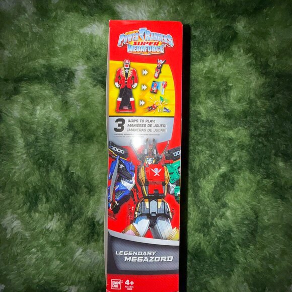*NEW Bandai Power Rangers Super Megaforce DX Legendary Megazord with Ranger Key - Picture 3 of 3